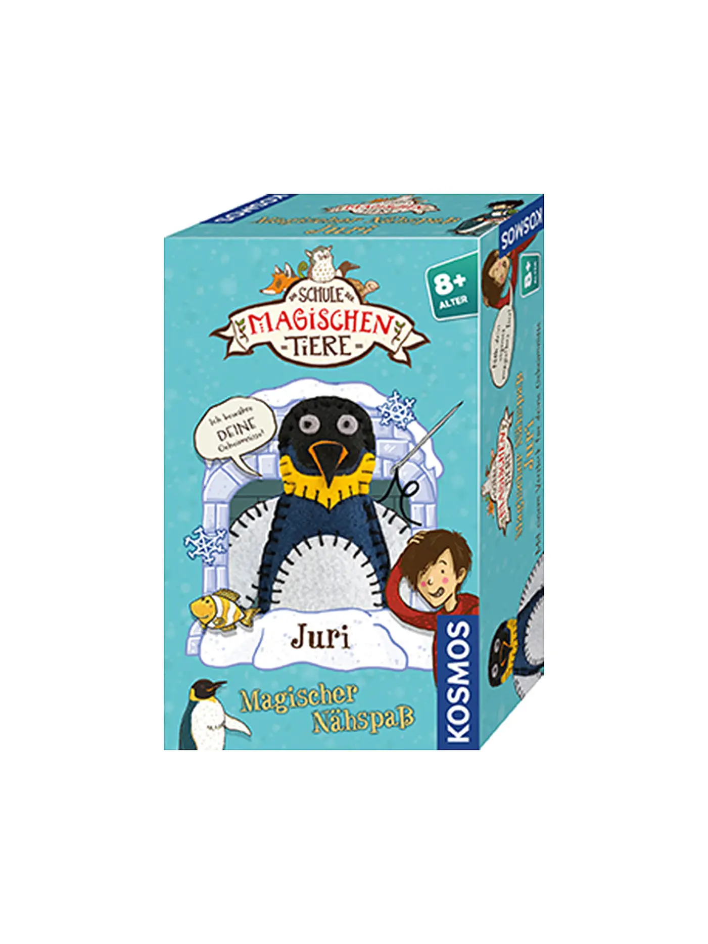 KOSMOS | Brettspiel - Die Schule der magischen Tiere - Magischer Nähspaß Juri | 